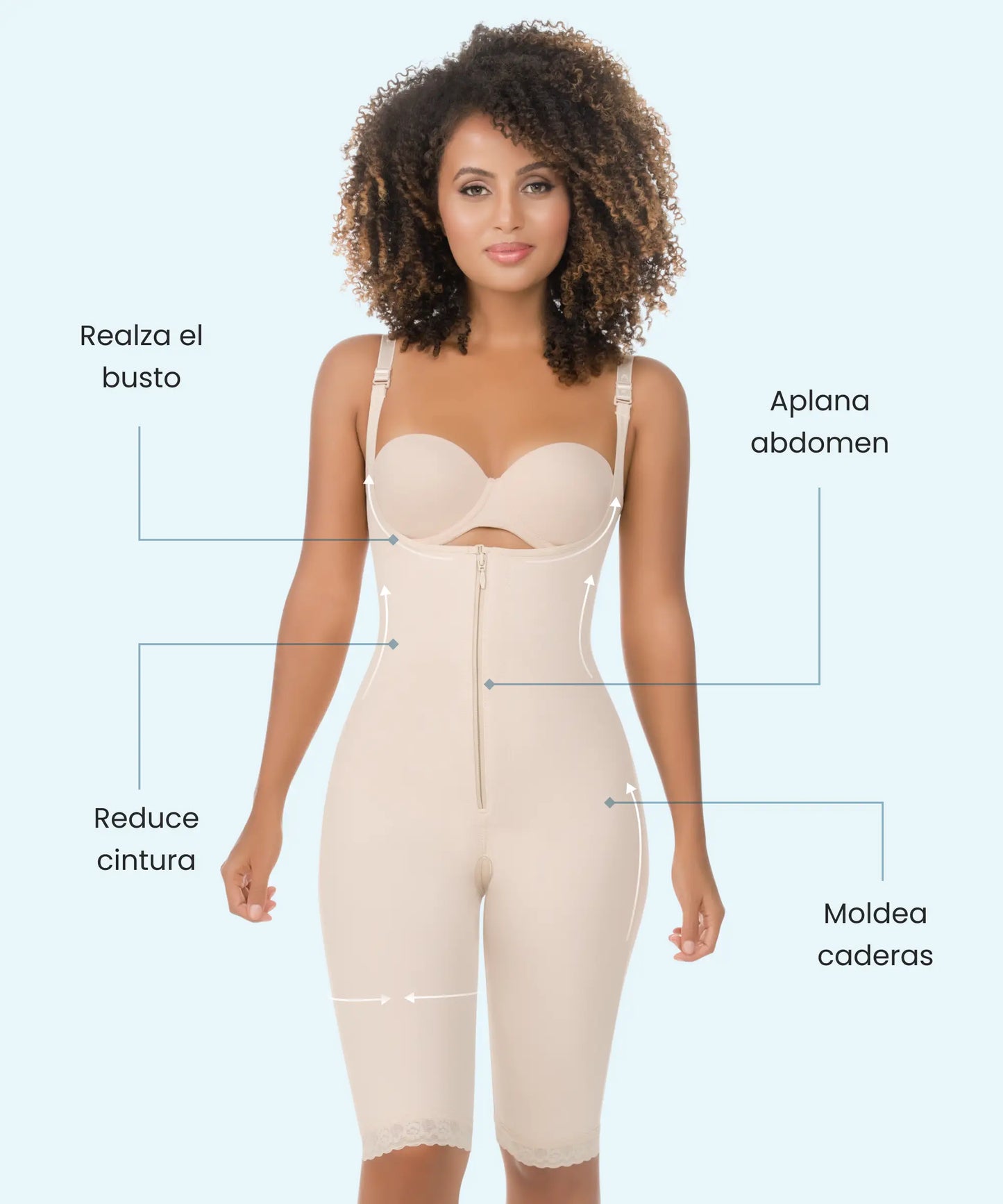 Faja Postoperatoria Tipo Enterizo - Estilo 203