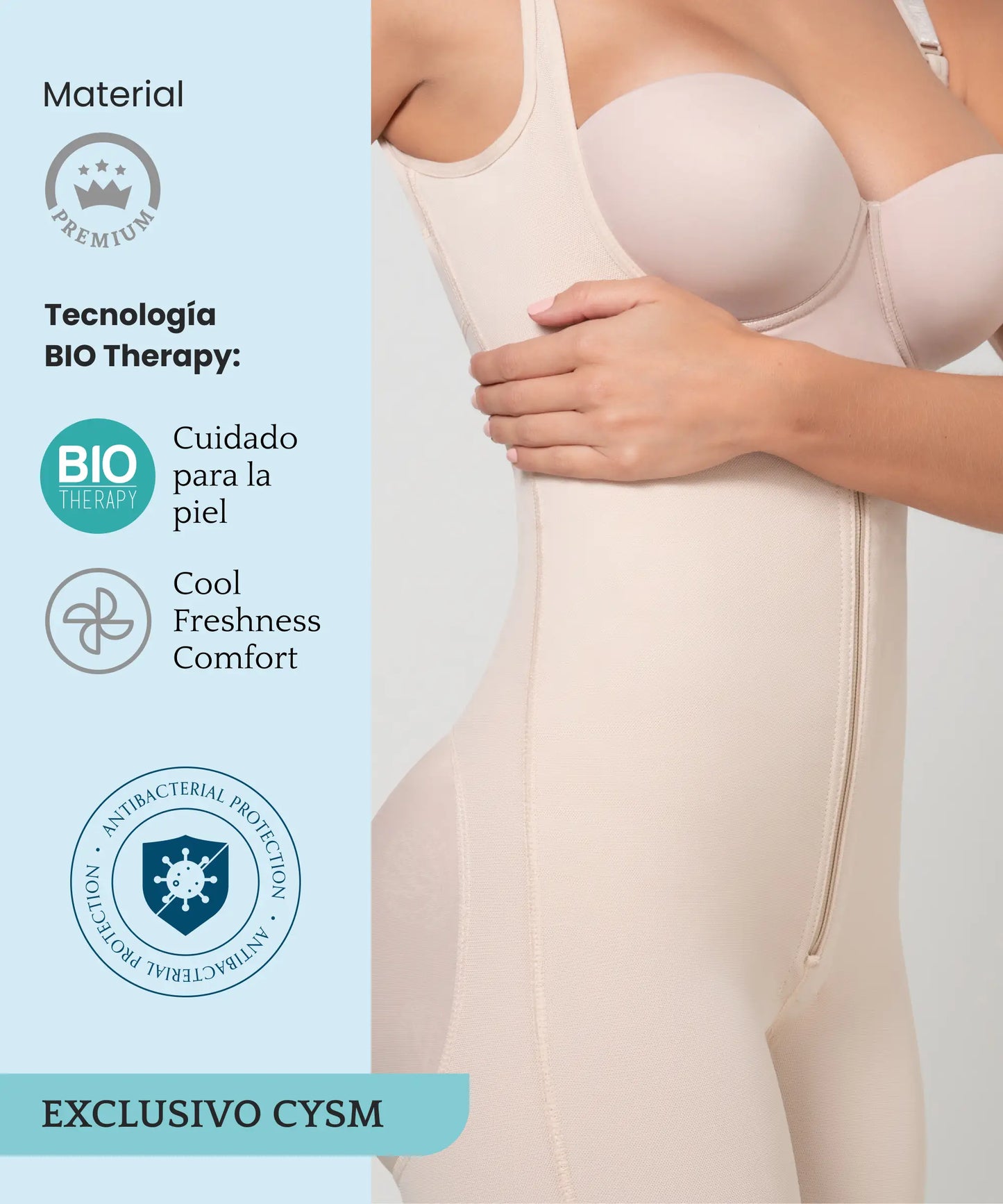 Faja Postoperatoria Tipo Enterizo - Estilo 203
