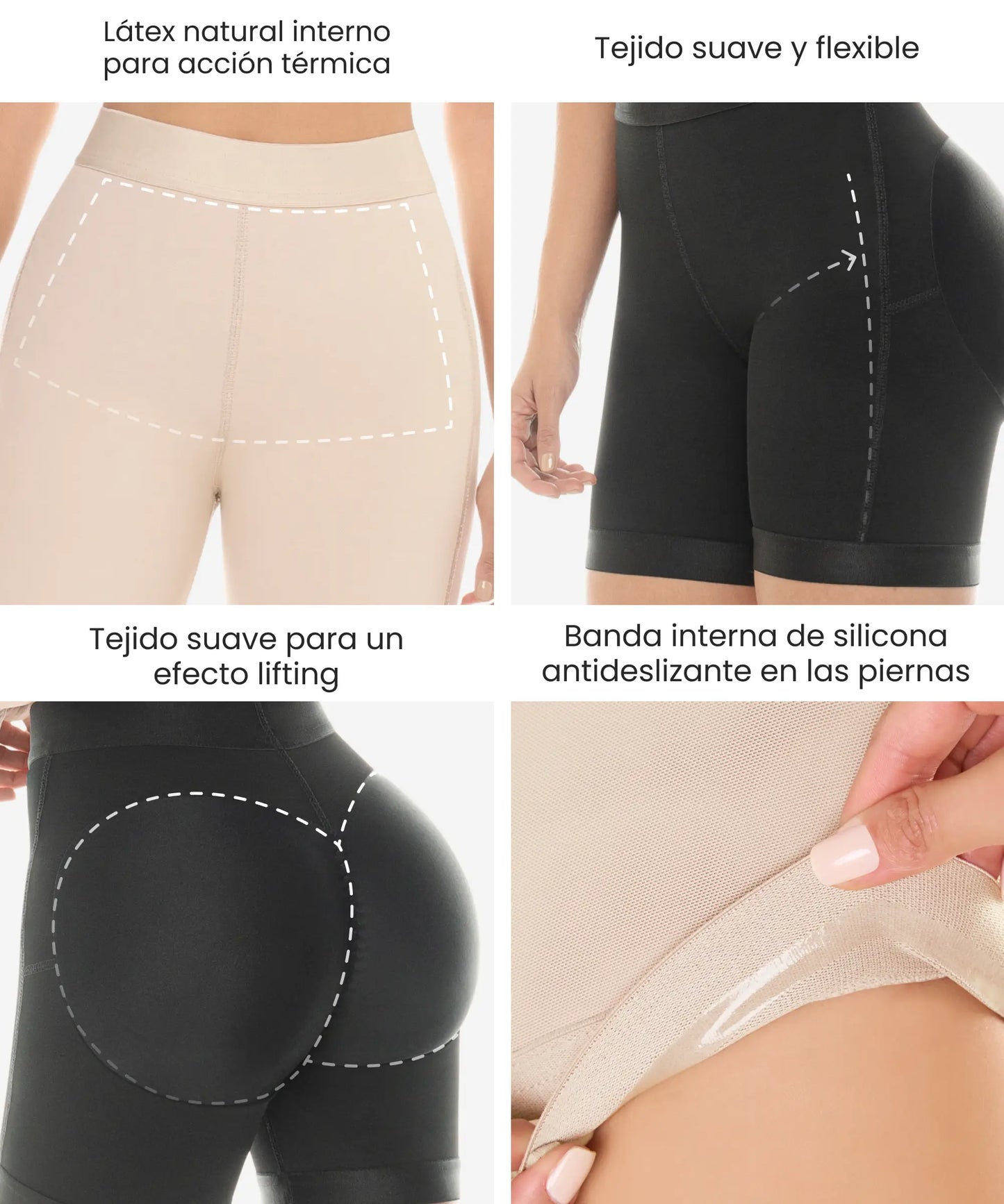 Short Térmico Moldeador de Compresión - Estilo 256