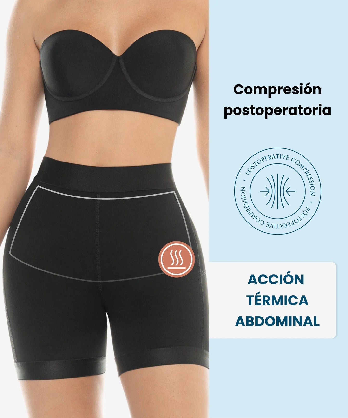 Short Térmico Moldeador de Compresión - Estilo 256