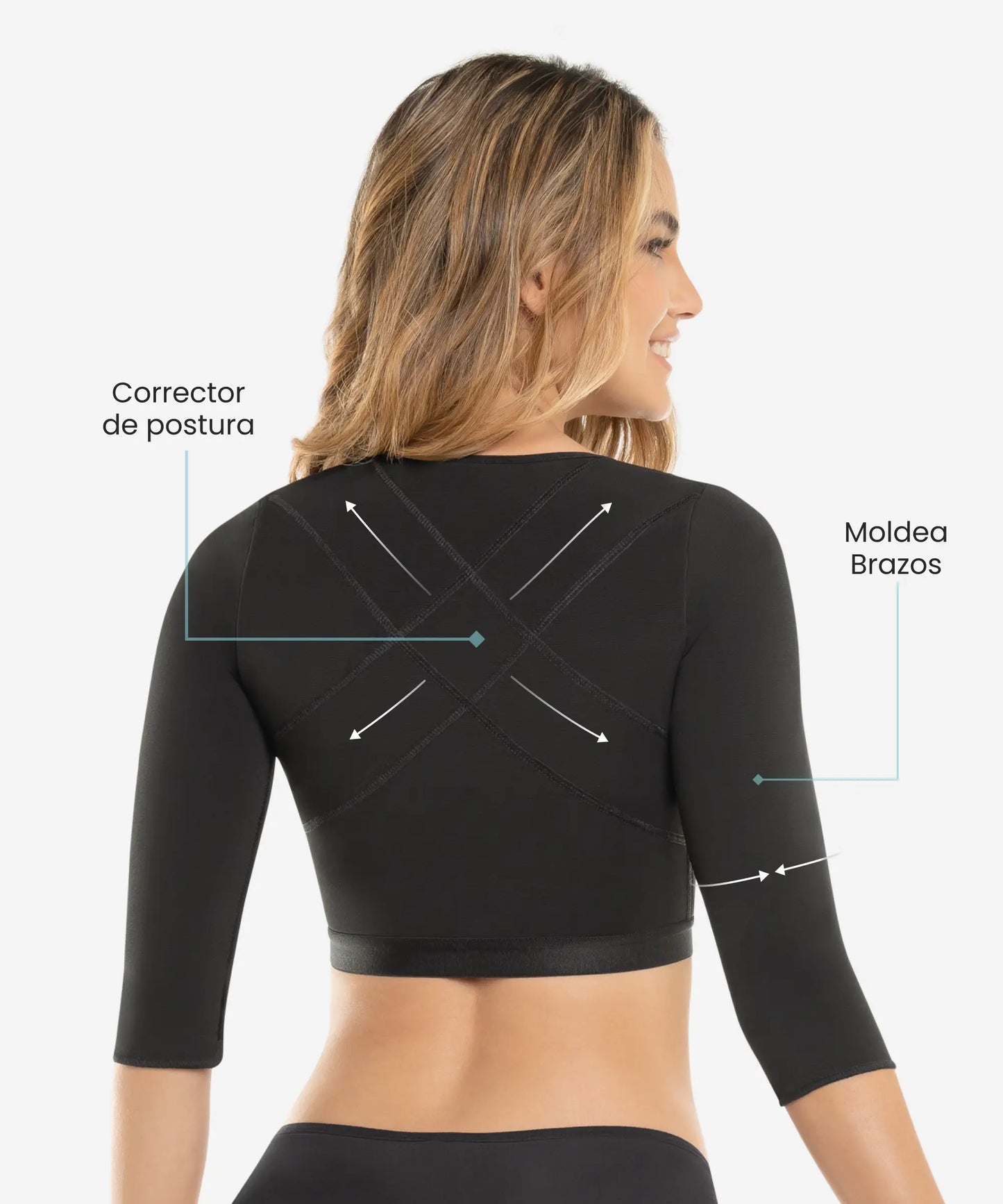 Brasier Postoperatorio Moldeador de Brazos - Estilo 289