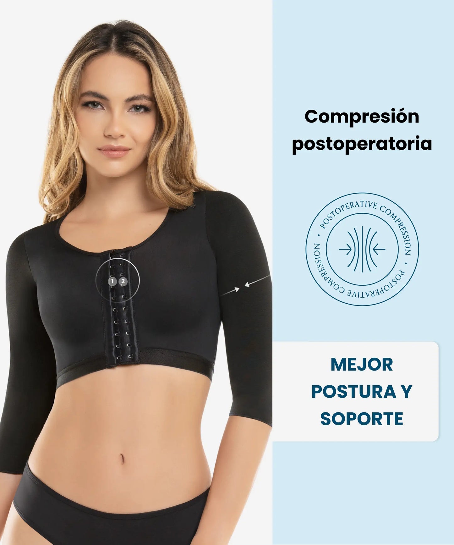 Brasier Postoperatorio Moldeador de Brazos - Estilo 289