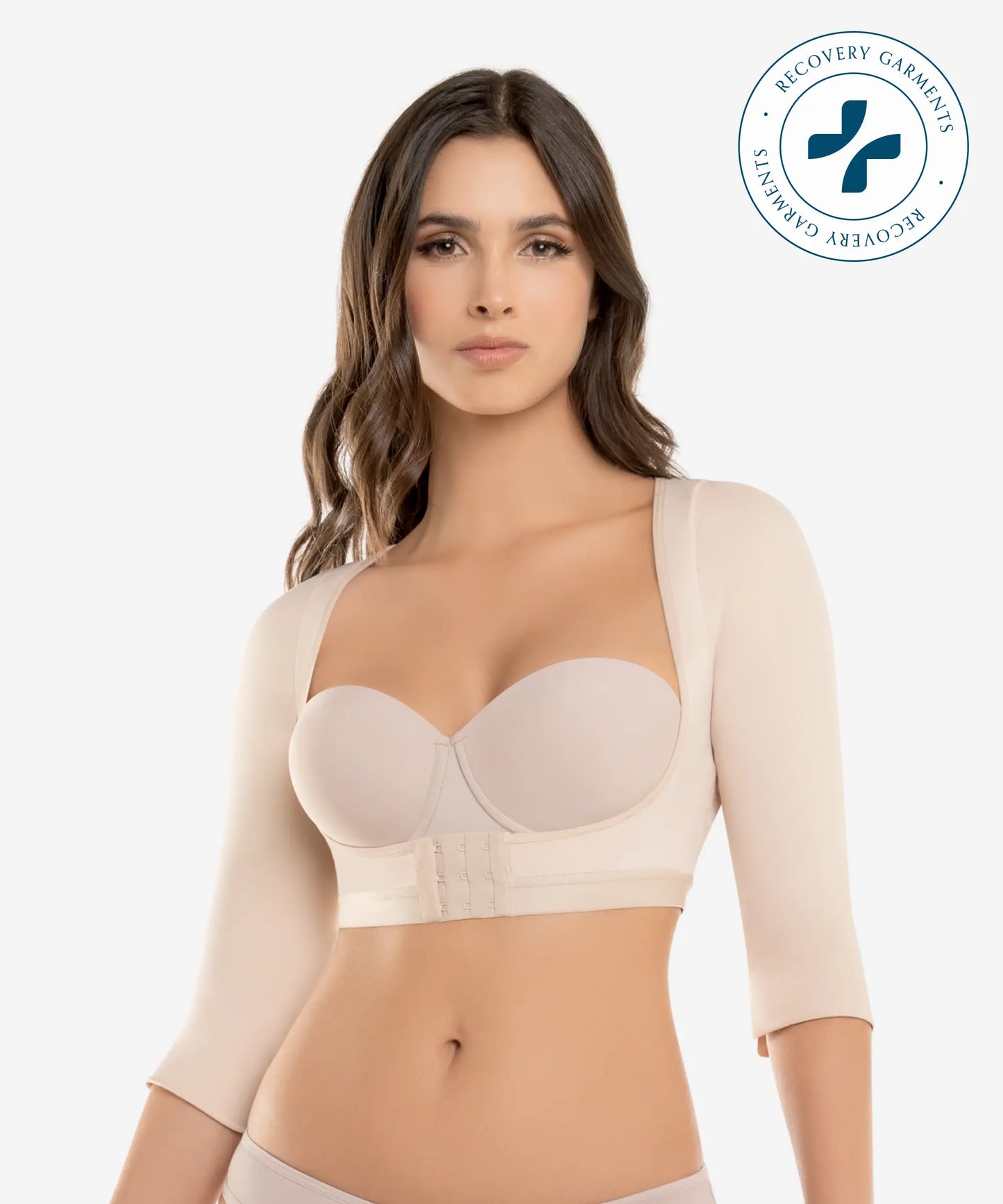 Top con Mangas Postoperatorio y Corrector de Postura - Estilo 470