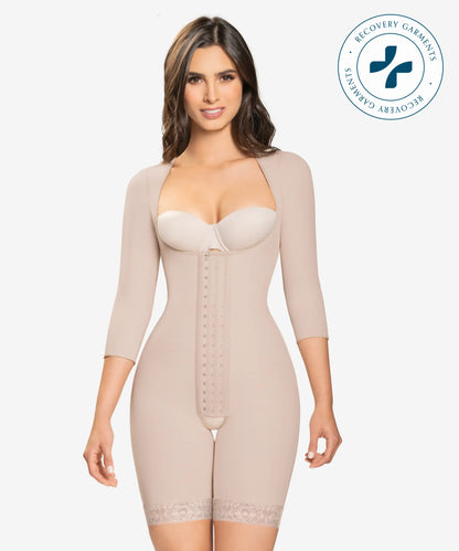 Faja Postoperatoria Tipo Enterizo de Ajuste Gradual con Mangas - Estilo 294