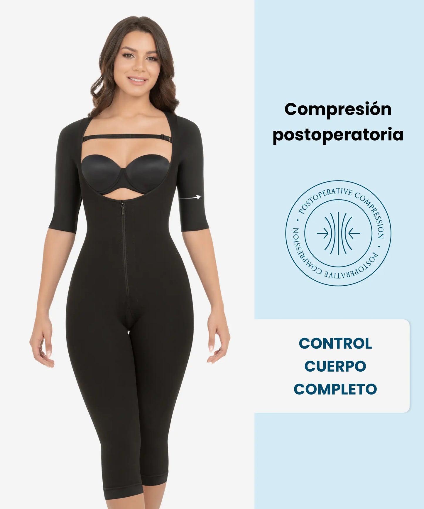 Faja Integral Compresión Ideal Postoperatoria  - Estilo 295