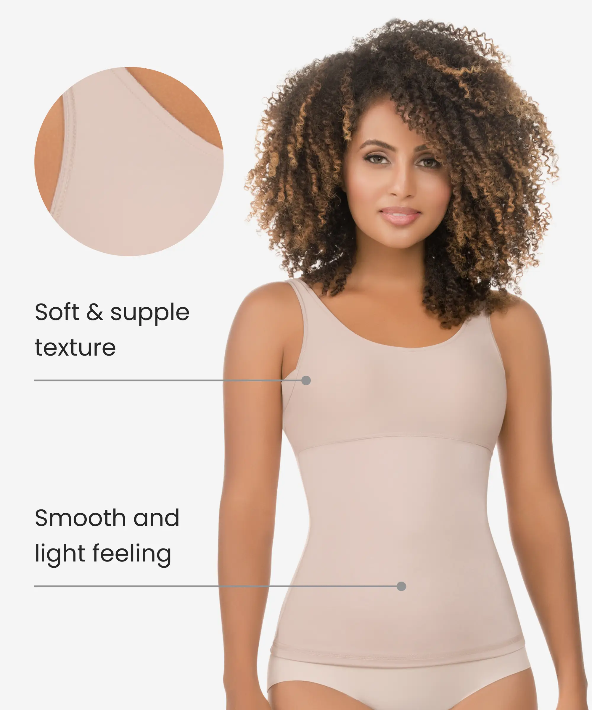 Camiseta Moldeadora 2 en 1 Ultra Flex – Estilo 601 -CYSM Shapers- Ultra Flex.