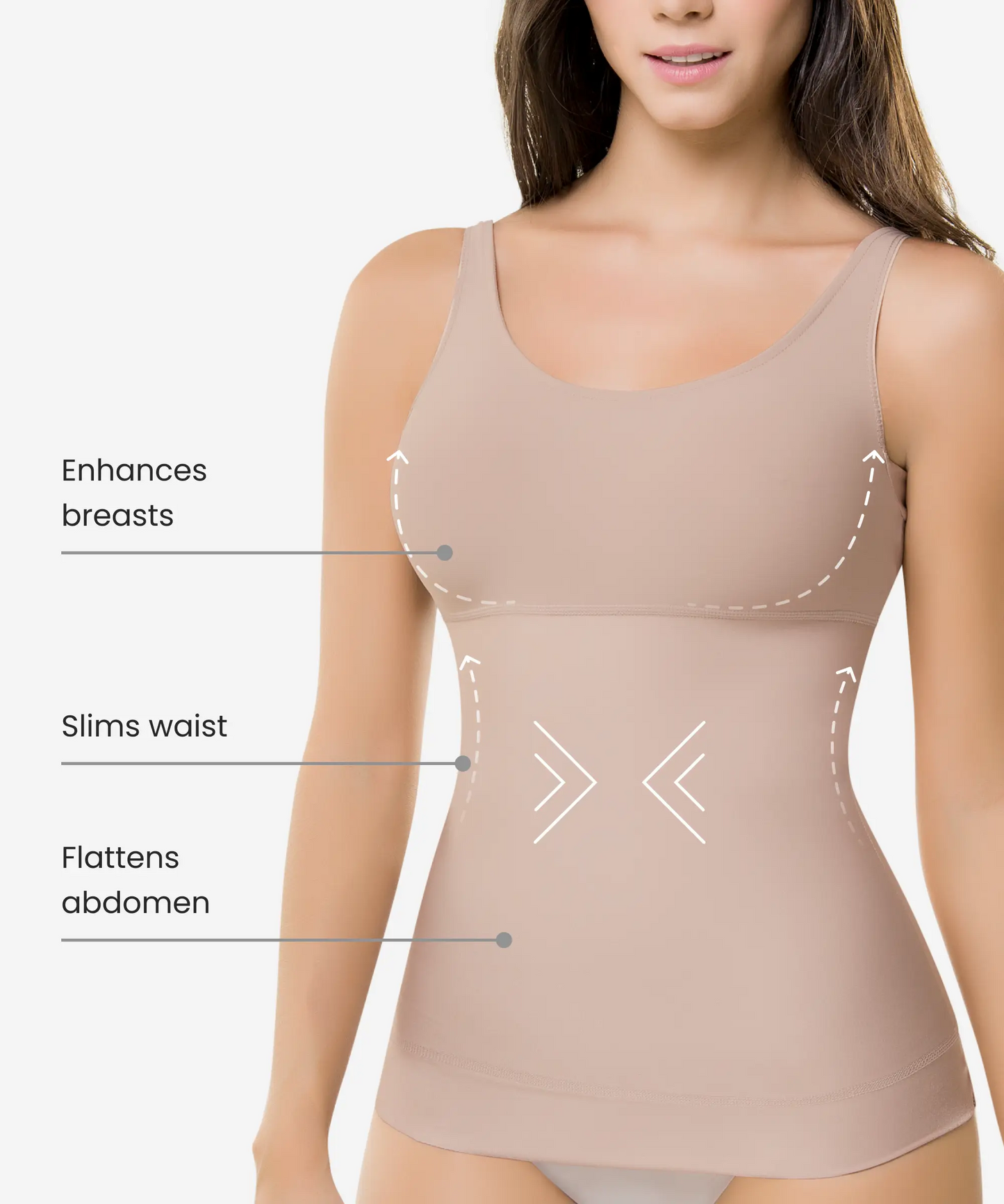 Camiseta Moldeadora 2 en 1 Ultra Flex – Estilo 601 -CYSM Shapers- Ultra Flex.