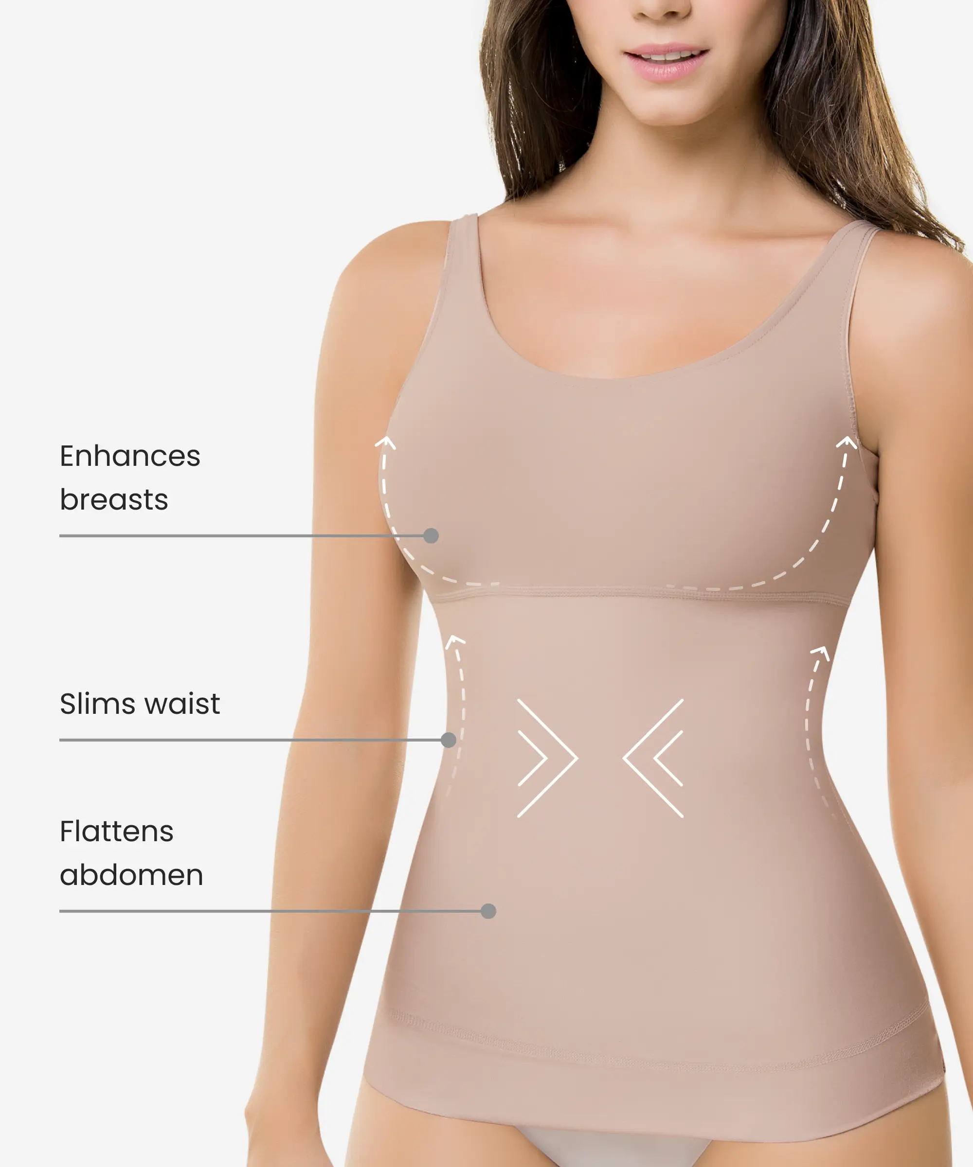 Camiseta Moldeadora 2 en 1 Ultra Flex – Estilo 601 -CYSM Shapers- Ultra Flex.