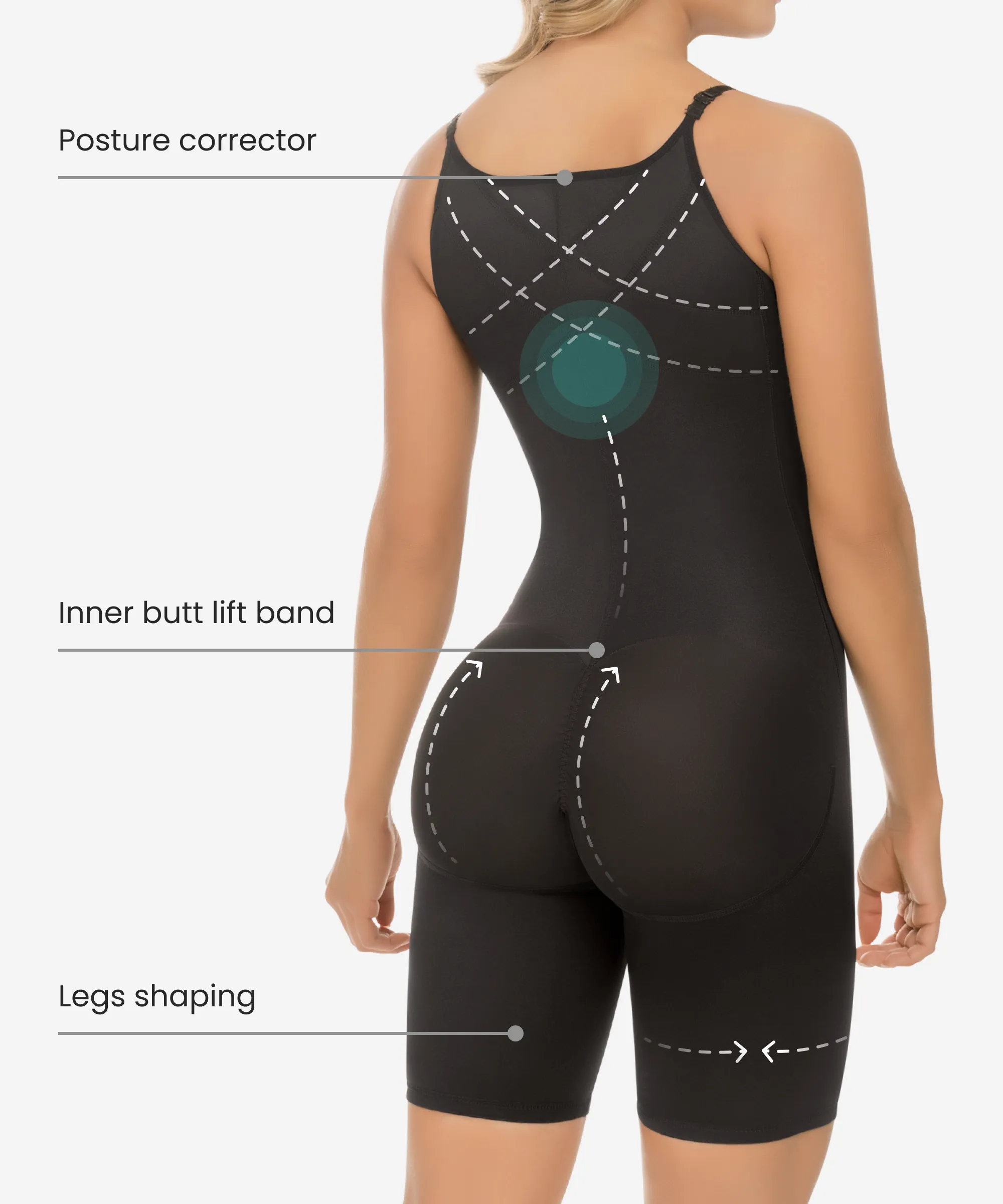 Body Moldeador Ultra Flex – Estilo 617 -CYSM Shapers- .