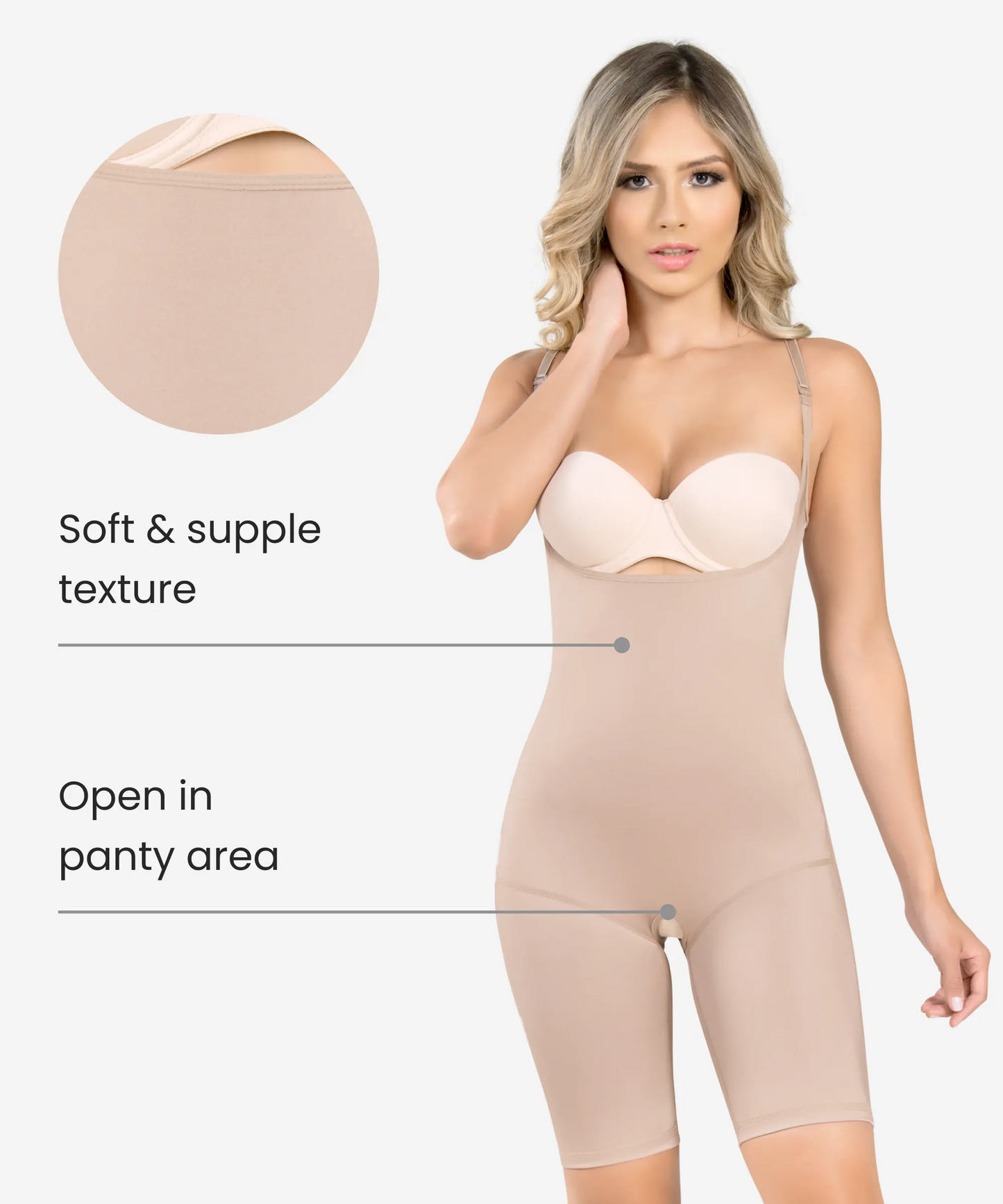 Body Moldeador Ultra Flex – Estilo 617 -CYSM Shapers- .