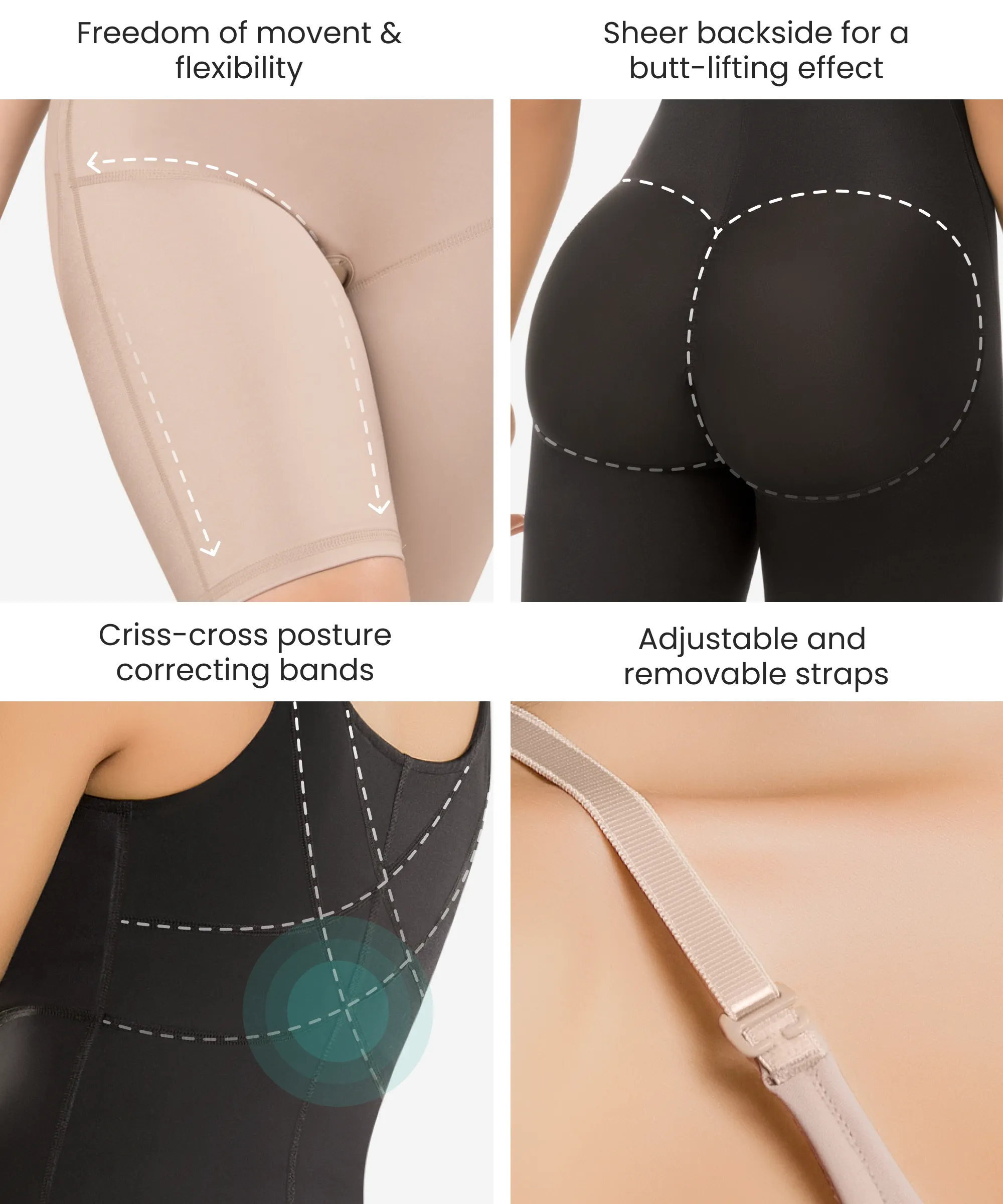 Body Moldeador Ultra Flex – Estilo 617 -CYSM Shapers- .