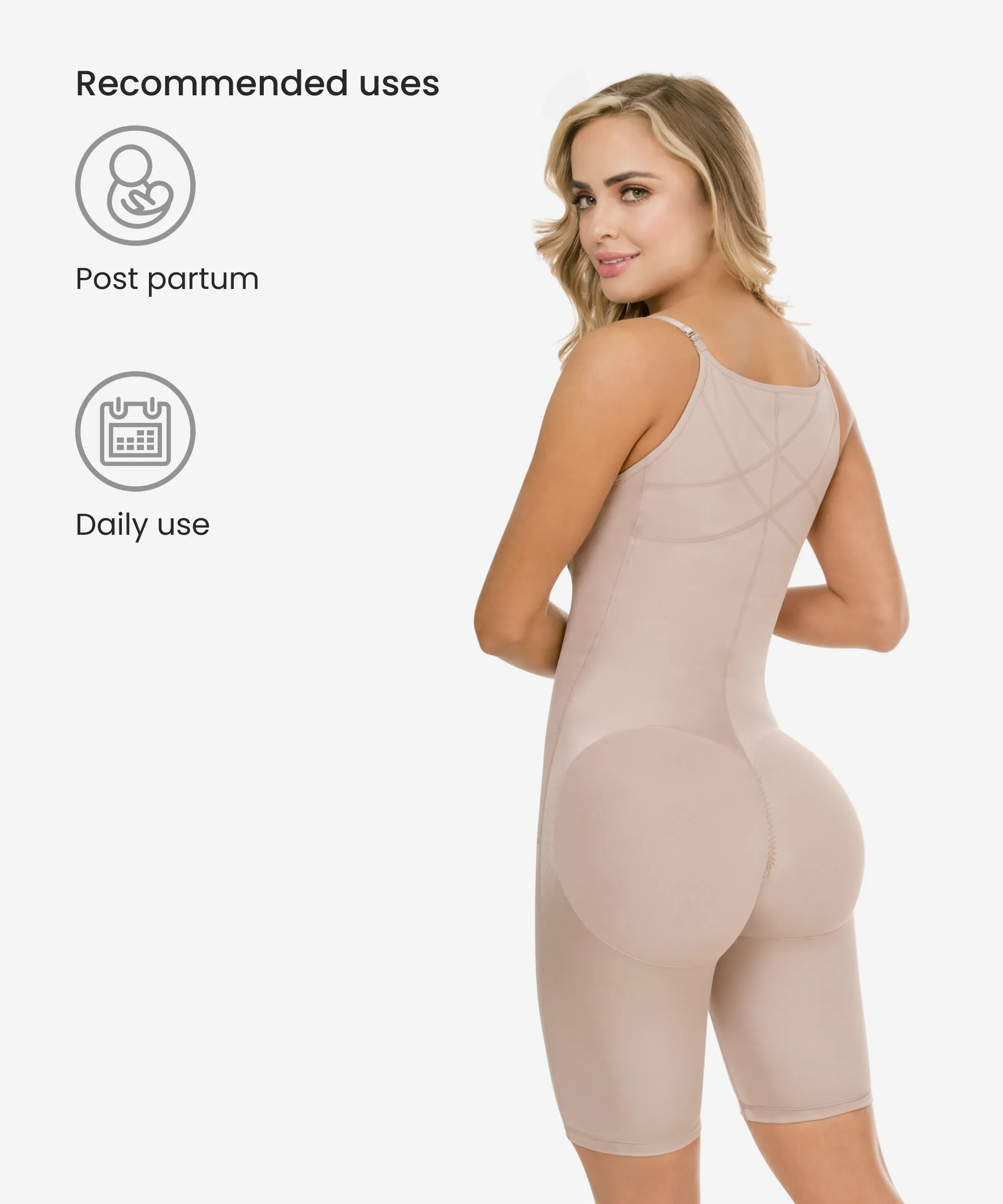 Body Moldeador Ultra Flex – Estilo 617 -CYSM Shapers- .